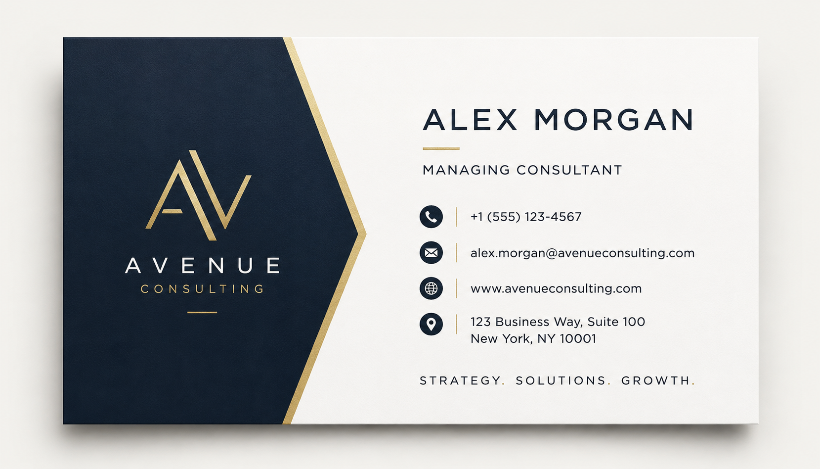business card